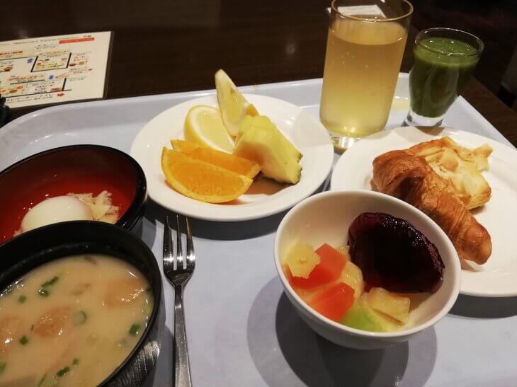 日航奈良の朝食